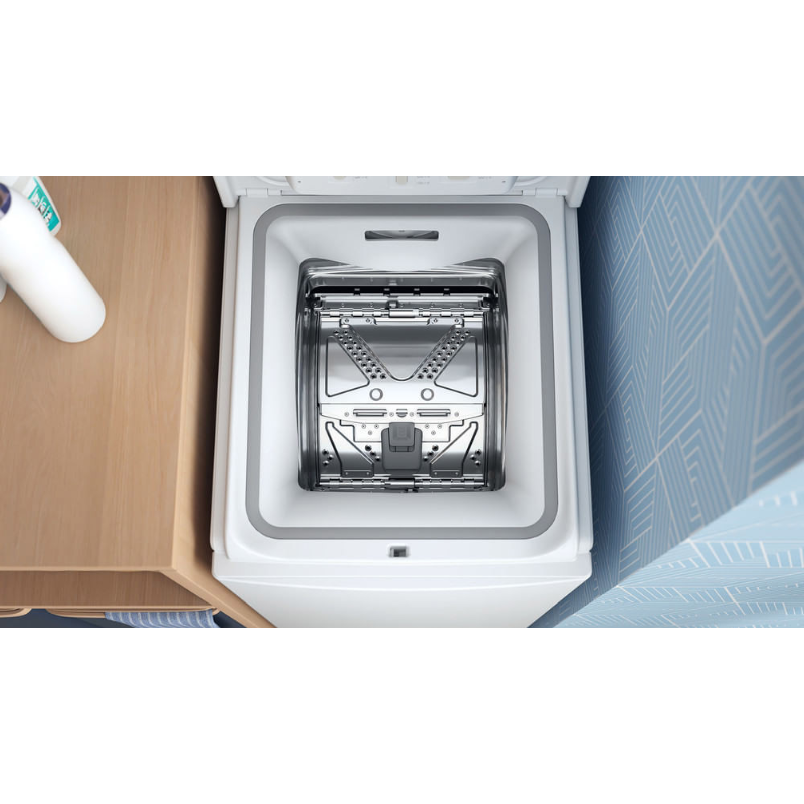 Lavatrice carica dall'alto Indesit BTWS50400IT/N 5 Kg 1000 giri Classe C - immagine 4